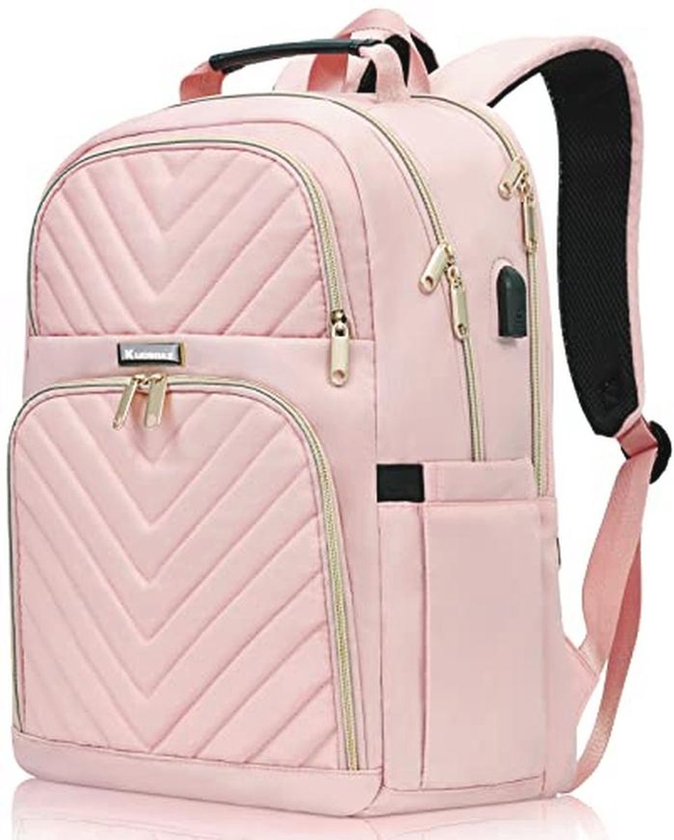 Modieuze dames laptoprugzak - 43,8 cm