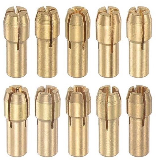 ULDIGI 20 Stuks Springring Opener & Sluiting Gereedschap – Met 4 Groeven, Geschikt Voor Verschillende Ringmaten, Handig Voor Sieraden Maken En Repareren, Goudkleurig