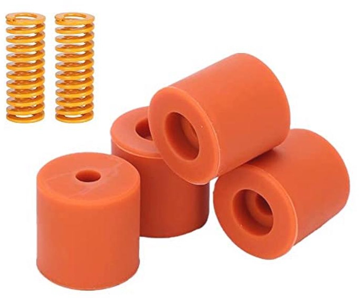 Siliconen Dempers voor 3D-printer - Set van 4 Stuks, verwarmingsbed en nivelleringszuil