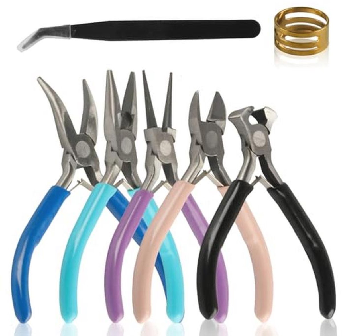 Set van 5 Sieradentangen voor Creatief Sieraden Maken