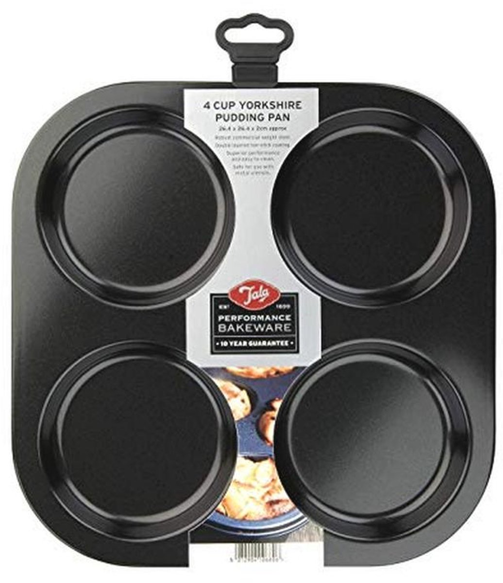 Professionele Yorkshire Puddingvorm van Koolstofstaal met Antiaanbaklaag