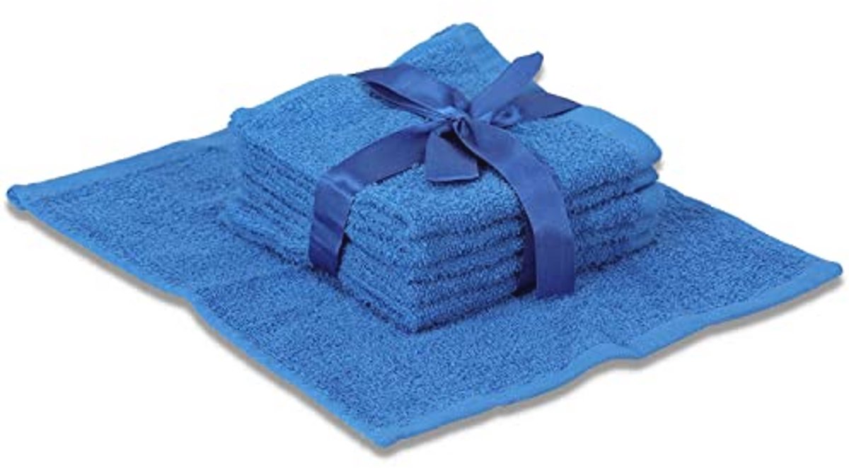 Kleurrijke Wastafelset 6-delig 30 x 30 cm