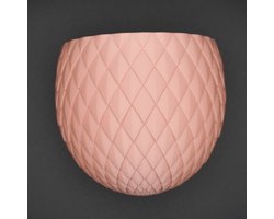 4one6 industries - De Draak Egg Muur Plantenpot - Bloempot - Voor Kamerplanten - Dragon - Terracotta Red
