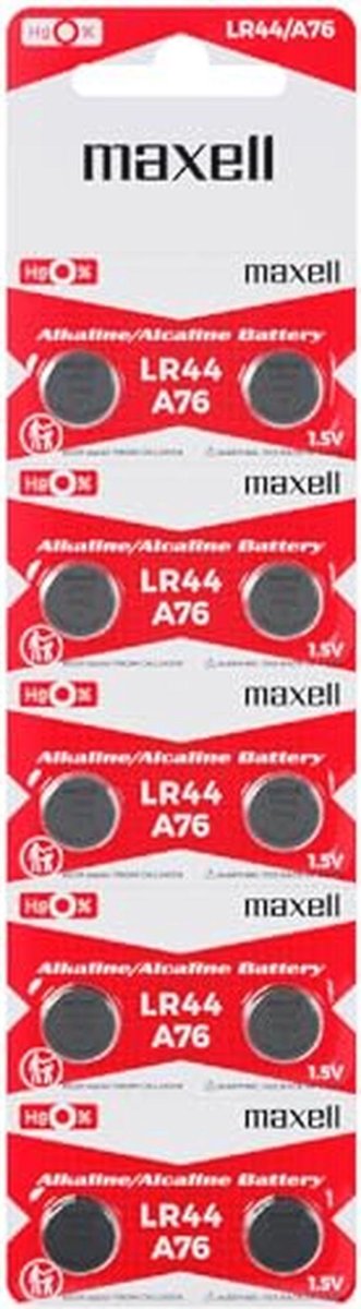 Alkaline LR44 Knoopcellen - 10 Stuks voor Diverse Toepassingen