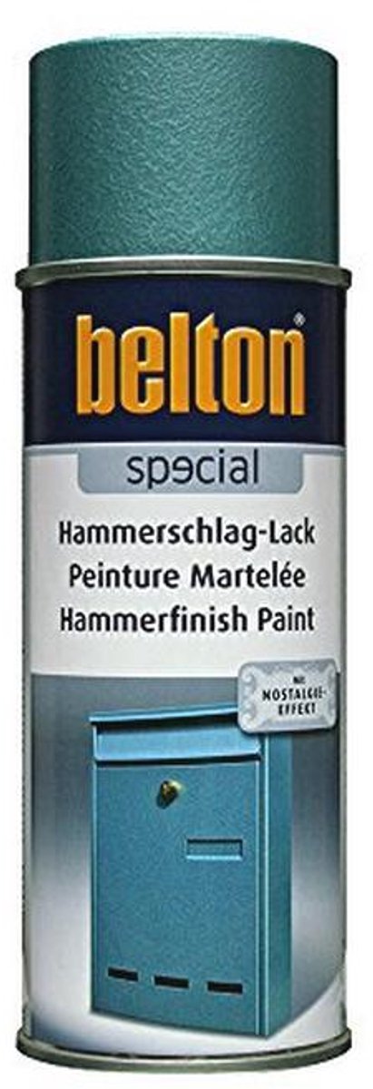 Hamerslag Lakspray Blauw 400 ml - Weerbestendig voor Diverse Materialen