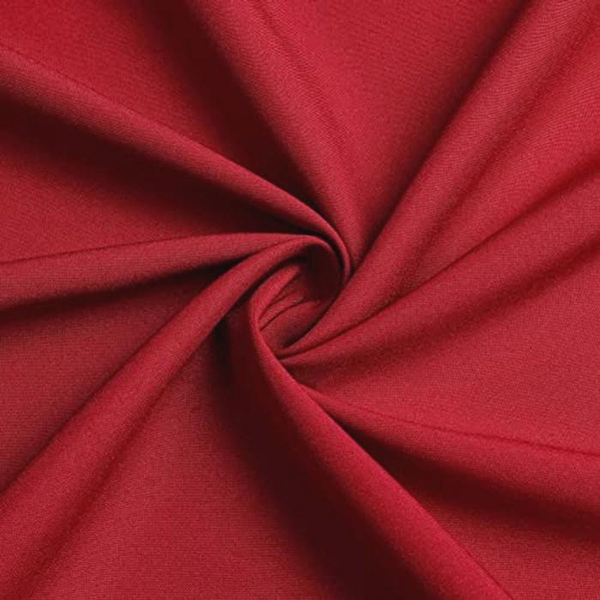 Rond Tafelkleed 140 cm Donkerrood Bordeaux - Hoogwaardige Kwaliteit