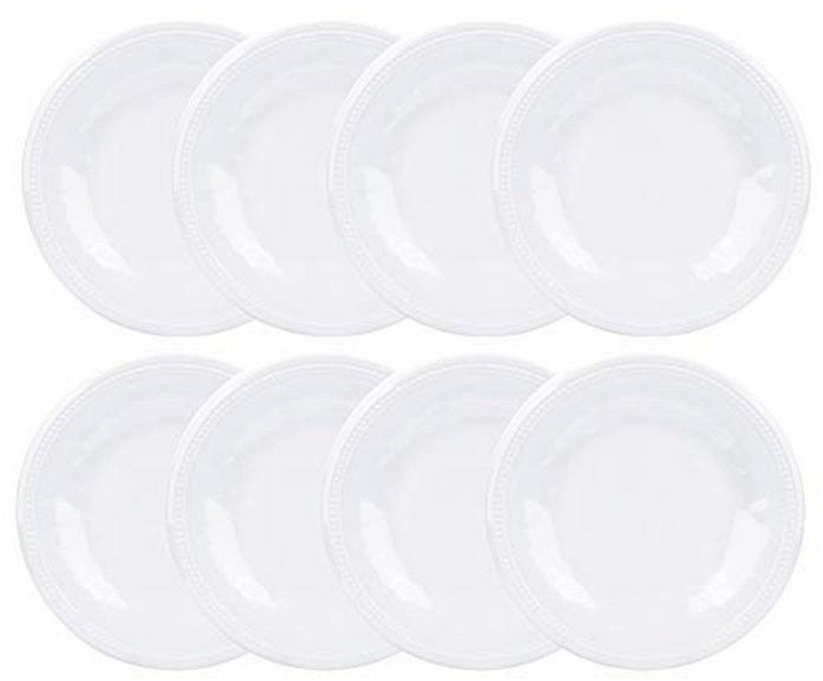 Set van 8 Melamine Dinerborden - 11 inch - Buiten- en Binnengebruik