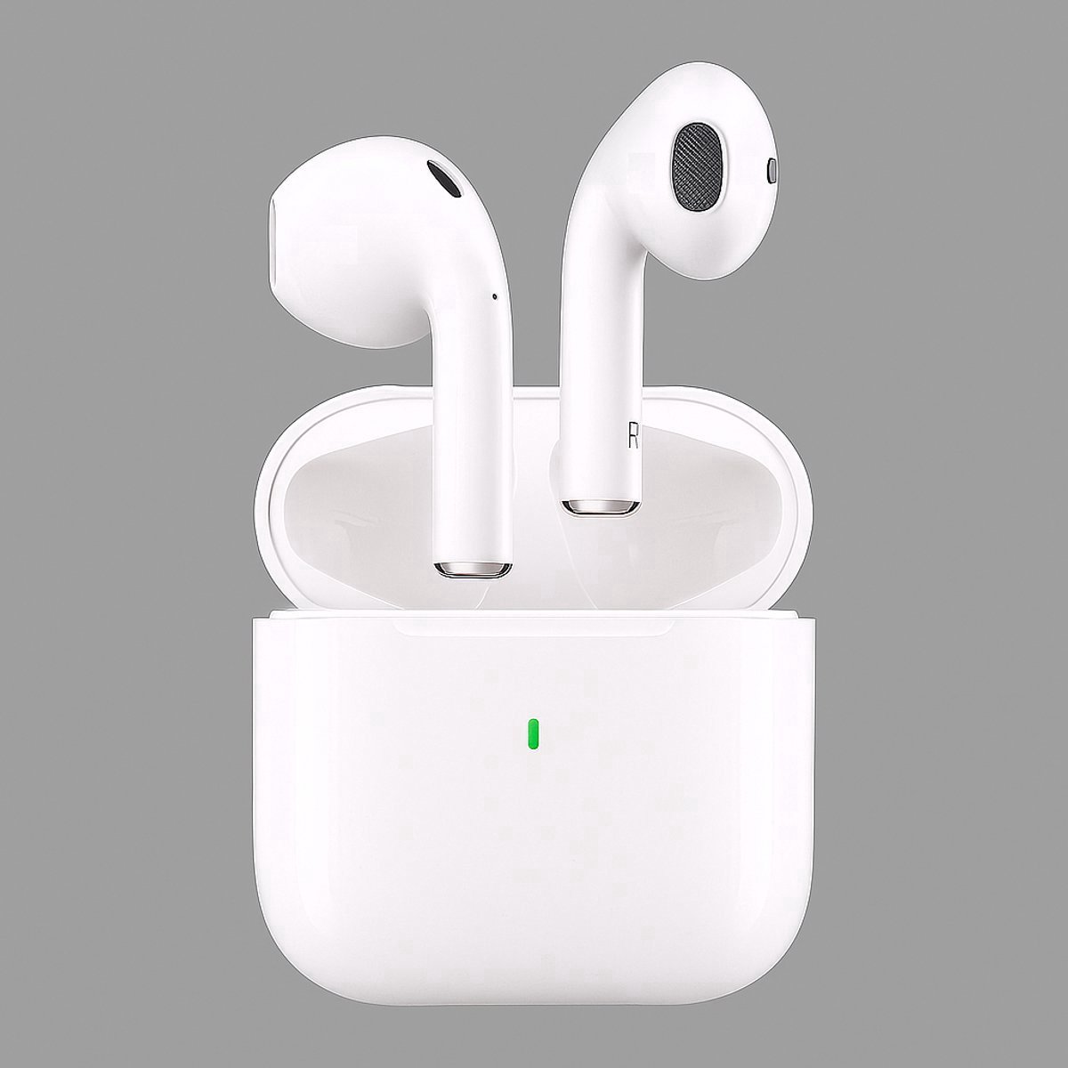 Bluetooth oordopjes - in ear - oortjes - Oordopjes - Draadloze oordopjes - Draadloze bluetooth oordoppen - Pro 4 Oordoppen - Bluetooth oortjes - Wit