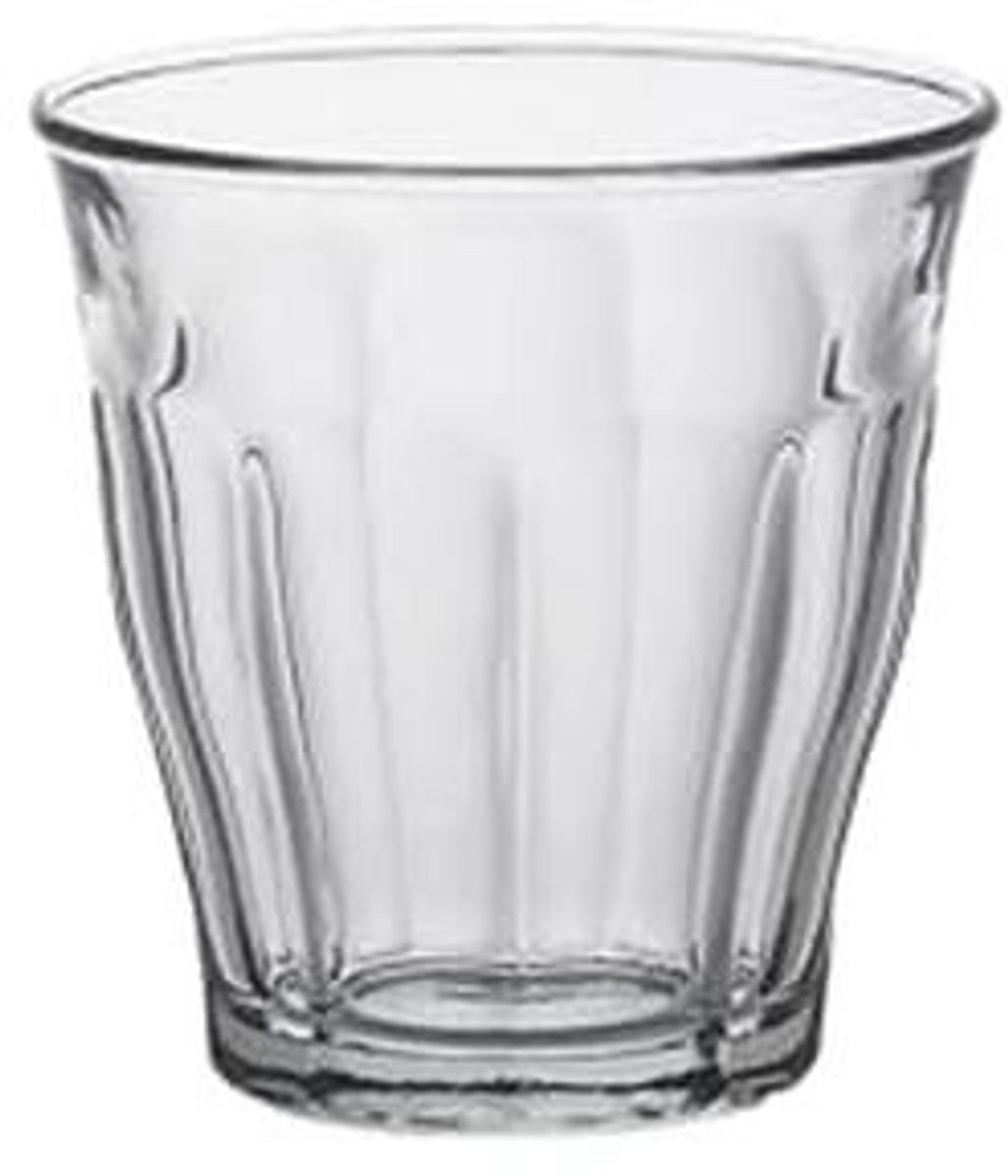 Transparante drinkglazen 25cl - Set van 4