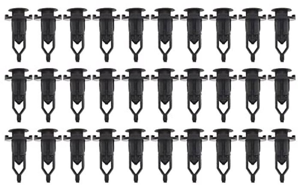 30 Stuks Auto Bumper Clips en Voering Retainers