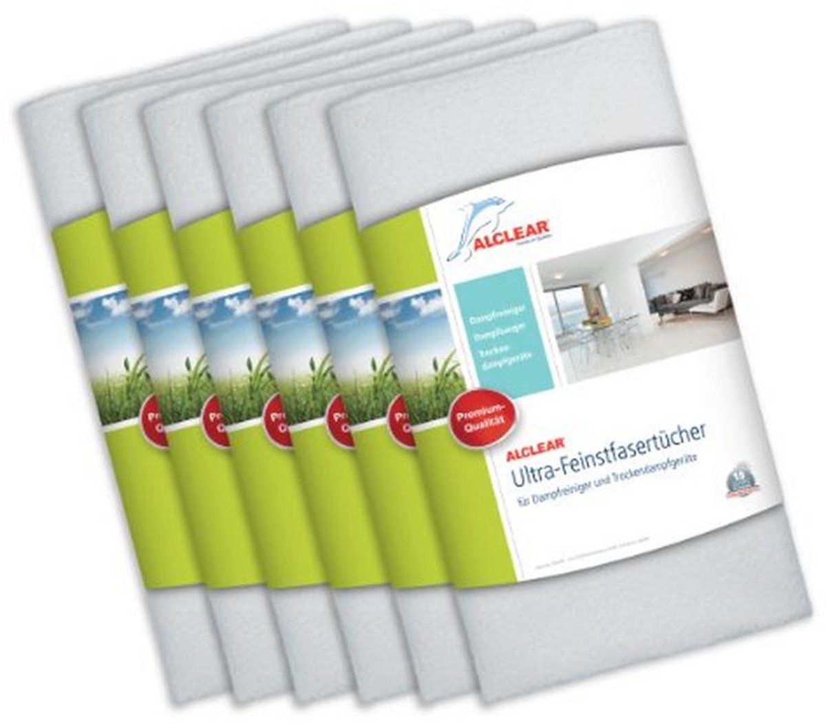 Premium ultra-microvezeldoeken voor stoomreinigers - 50x40 cm, 6 stuks