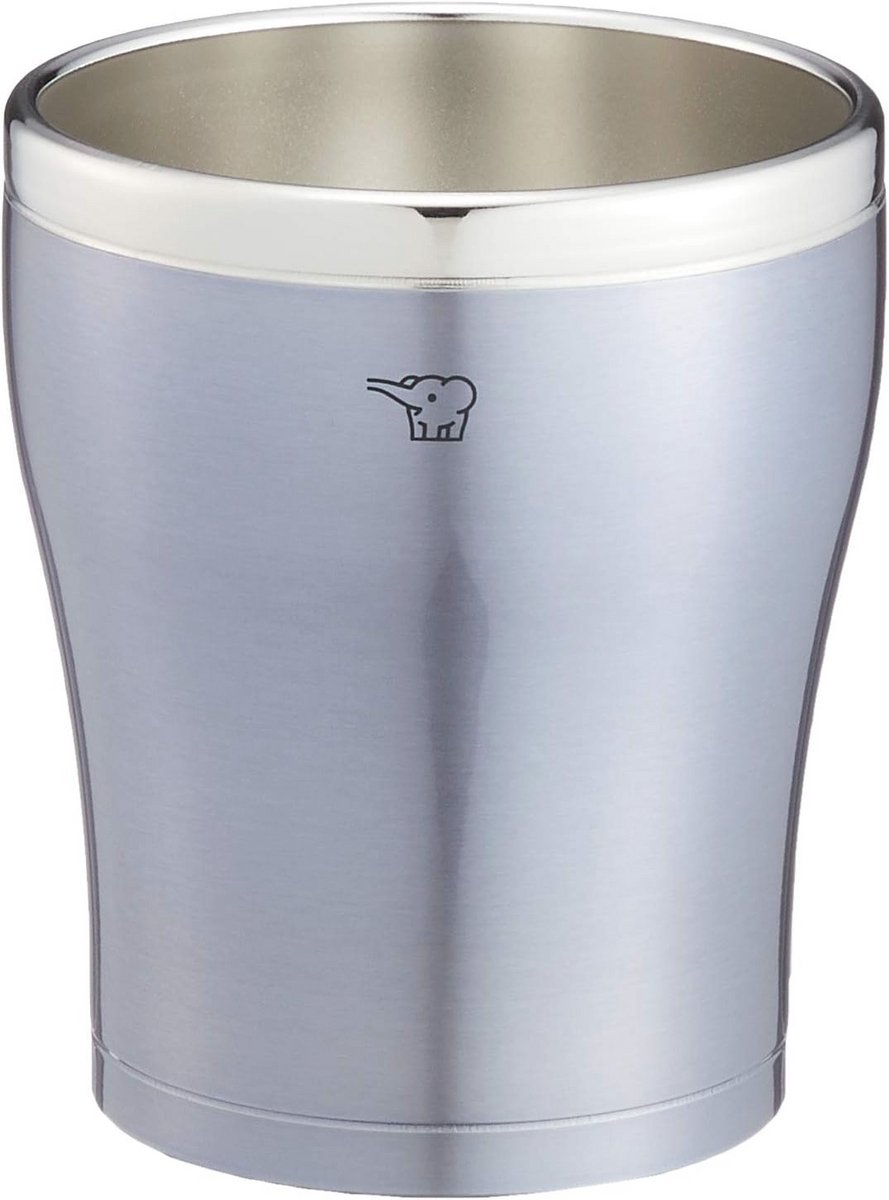RVS Stofzuiger Tumbler - Helder Blauw - 300ml