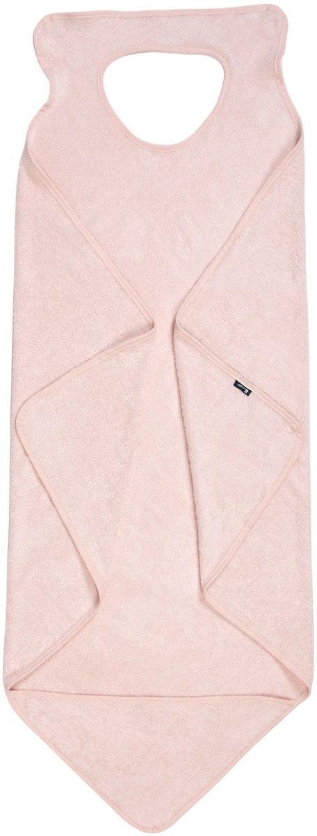 XXL Ouder/Baby Badhanddoek - CANDIDE - 100x100 cm - Roze