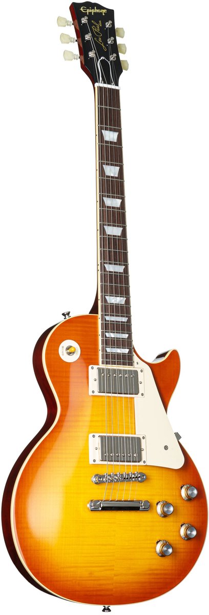 Epiphone 1960 Les Paul Standard Reissue Tangerine Burst - Single-cut elektrische gitaar