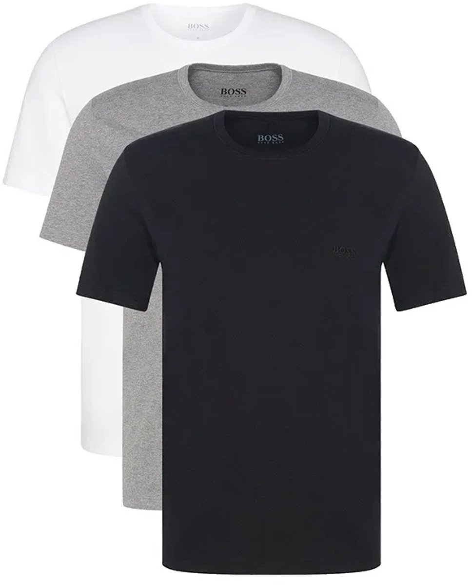 Hugo Boss 50325385 T-shirt Met Korte Mouwen 3 Eenheden Veelkleurig L Man