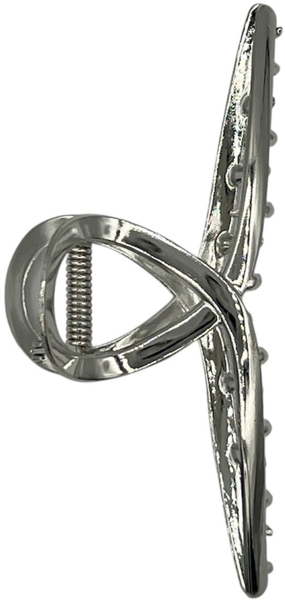 Haarklem - haarklauw - haarclip - zilver - meisjes - dames