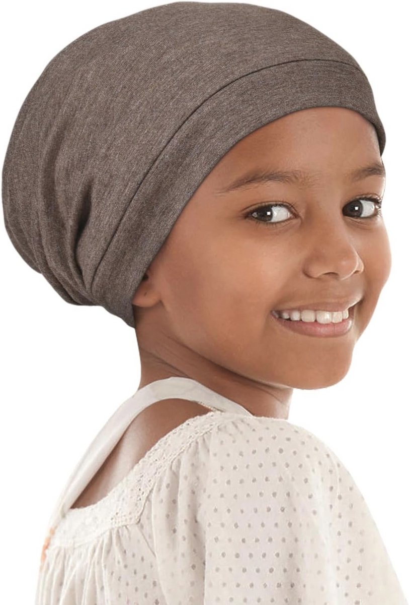Slaapmuts voor meisjes - Satijnen gevoerde haarmutsen met elastische band voor tieners en grote kinderen