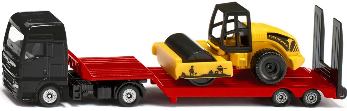 SIKU Super MAN Lkw met wals: dieplader + wals 17,4 cm