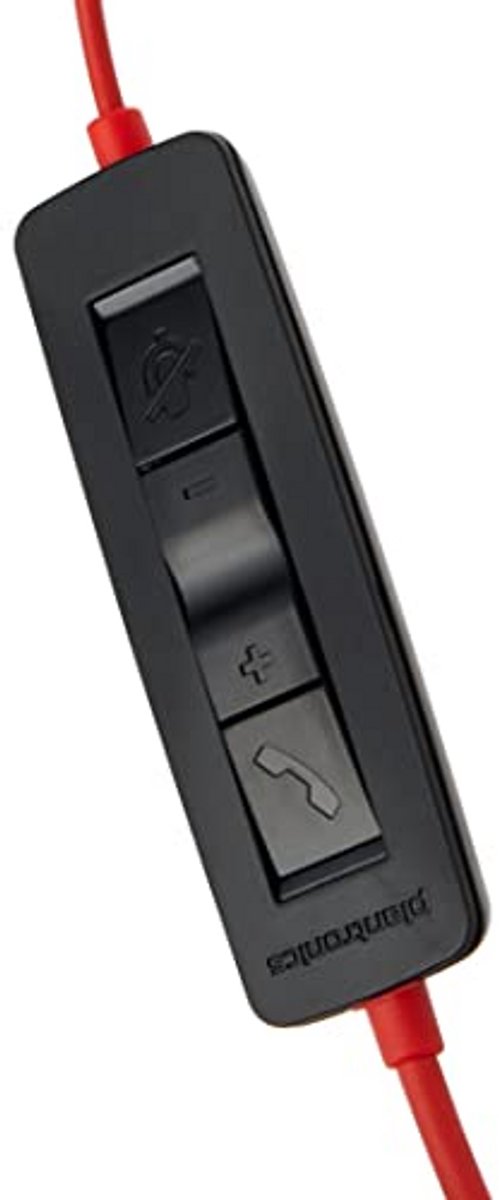 Bedrade Headset Hoofdband voor Kantoor en Callcenter met USB Type-A - Zwart