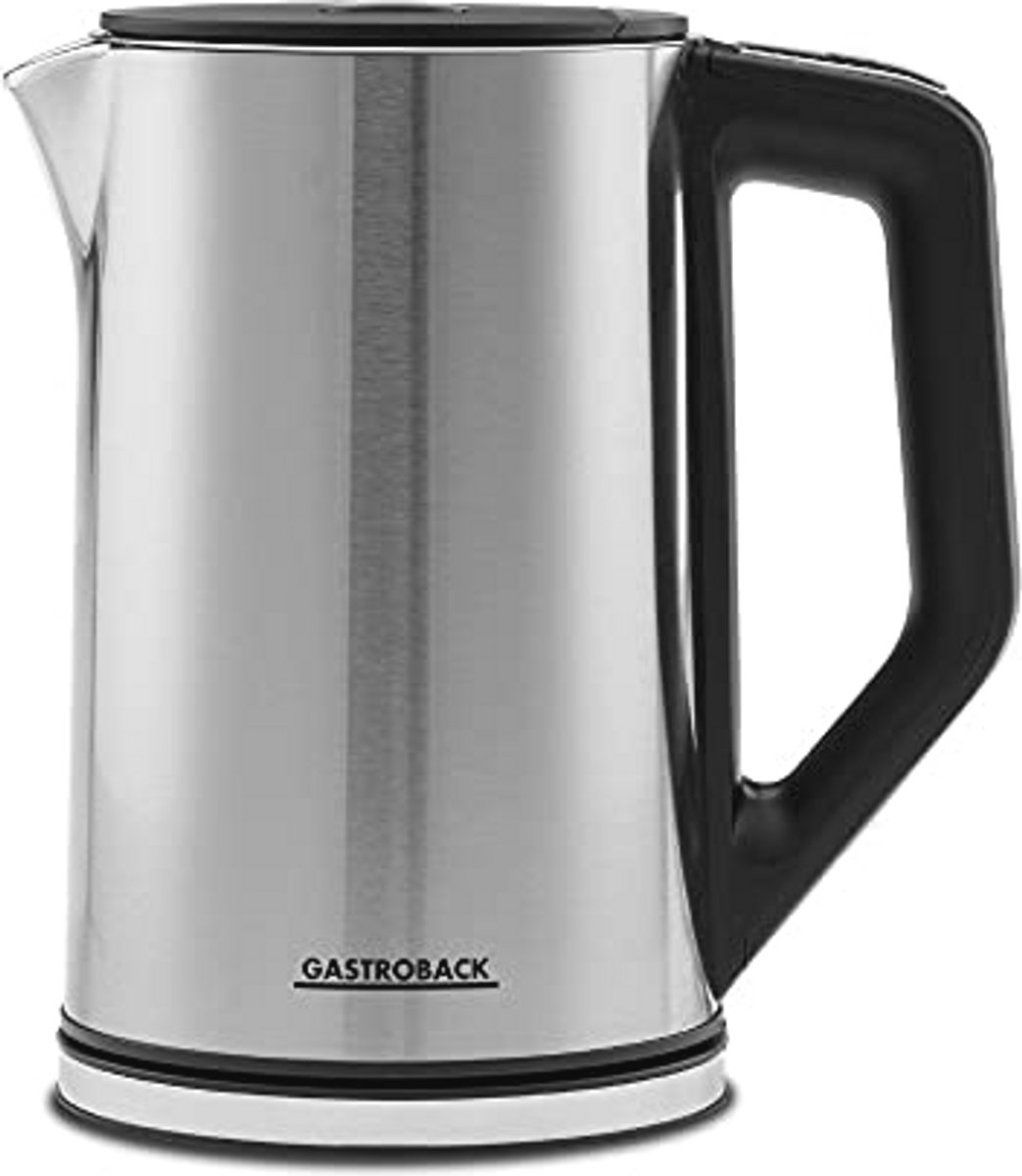 Cool Touch Waterkoker 1,5L - Zwart RVS