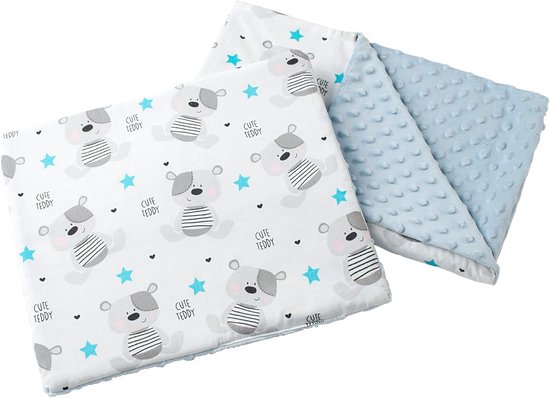 voetenzak met knuffelzachte teddy voering in de kleur natural