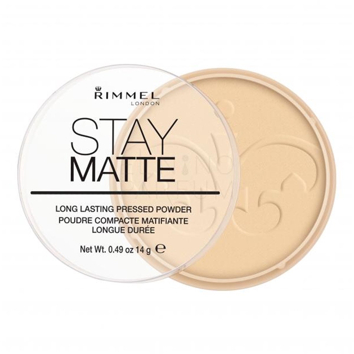 Bol.com Rimmel London Stay Matte Pressed Powder - 001 Transparent - Powder aanbieding