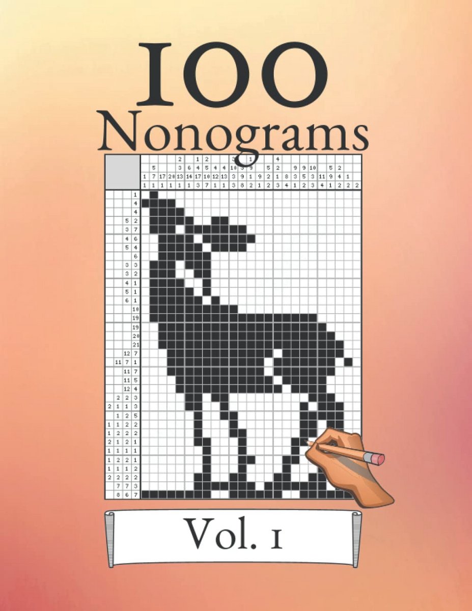 100 Nonograms: Logische Puzzels voor Beginners en Professionals - Geschikt voor Kinderen en Volwassenen