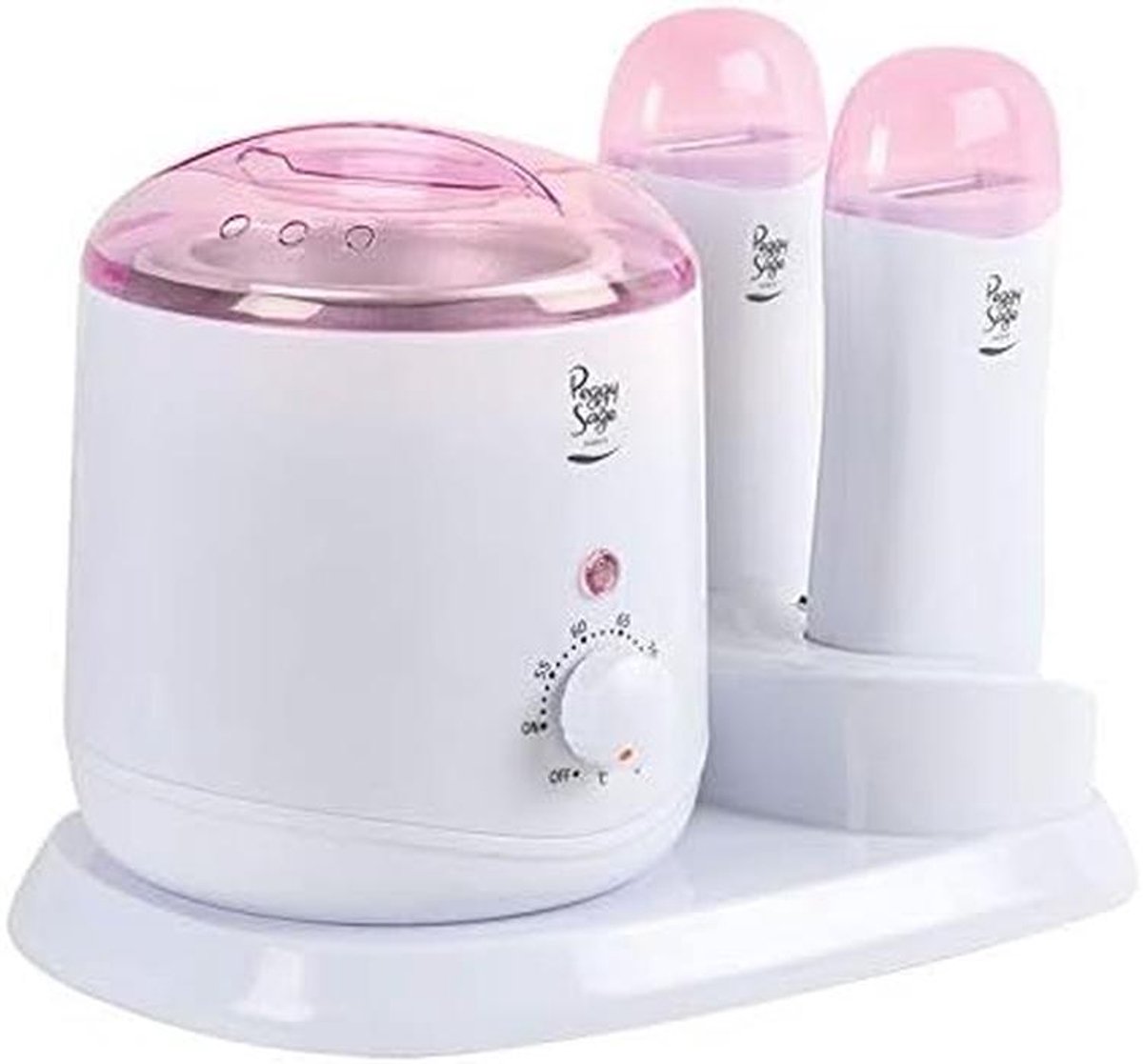 Professionele Dubbele Waxverwarmer Set: 2 Patroonverwarmers & 800 ml Potwarmer