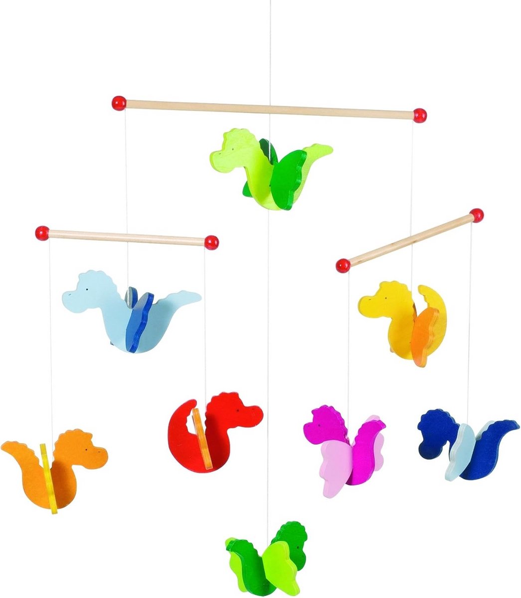 Houten Kinderkamer Mobiel Zeedieren Zonder Merknaam