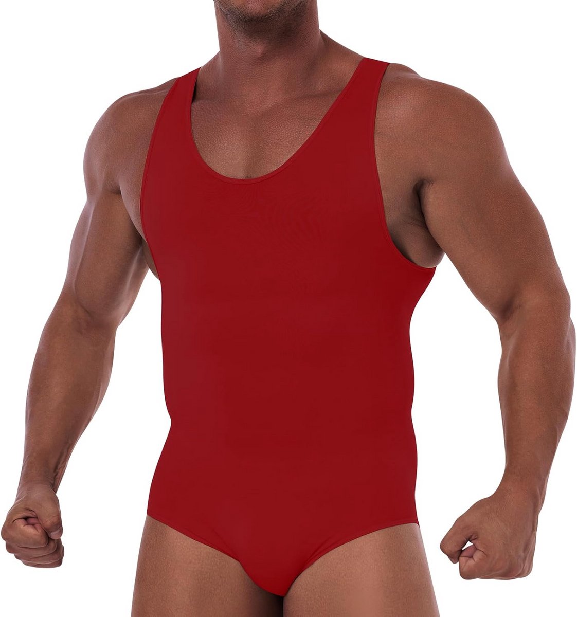 Herenshapewear Buikcontrole Full Body Shaper Compressie Onderhemd