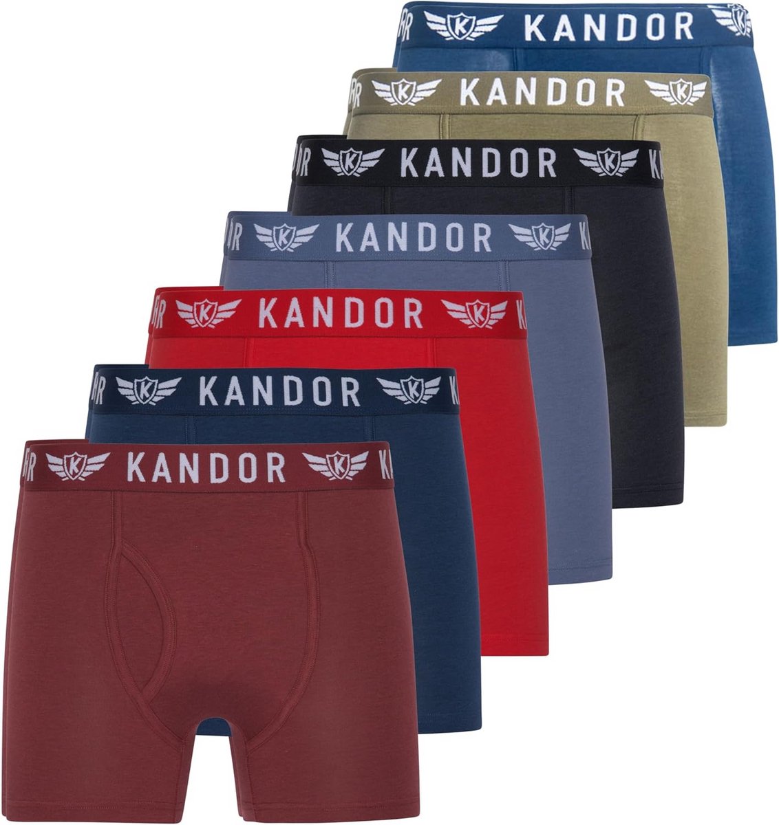 Multipack Heren Boxershorts van Bamboe Katoen - Comfortabele Stretch Ondergoed