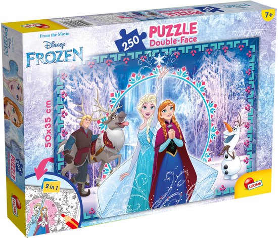 Lisciani - Puzzle - Disney Frozen - 250 pièces