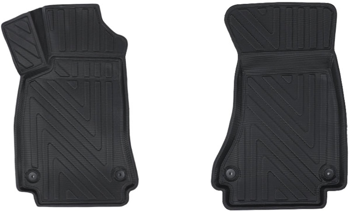 Rubbermatten Audi A5 2007-2024 (voorset) - Premium carbonlook
