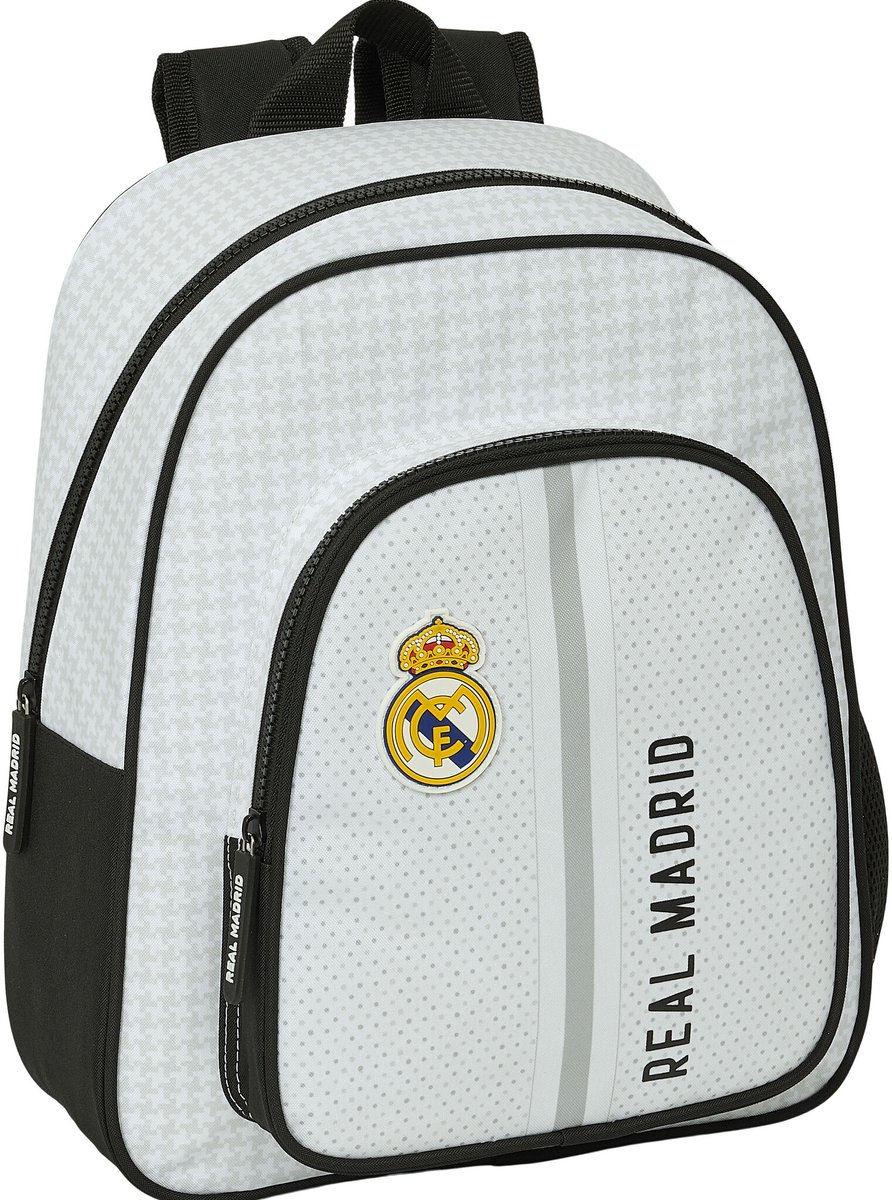 Real Madrid Peuterrugzak White - 33 x 27 x 10 cm - Polyester