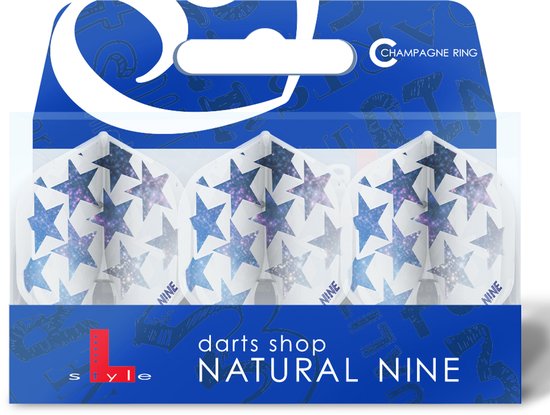 L-Style Champagne L1 Standard N9 Orion - Dart Flights van L-Style — afbeelding 3