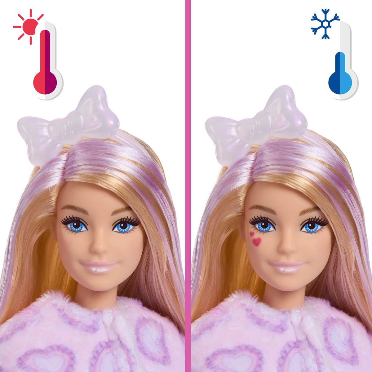 Barbie Care Bears Cutie Reveal Pop - Paars — afbeelding 3