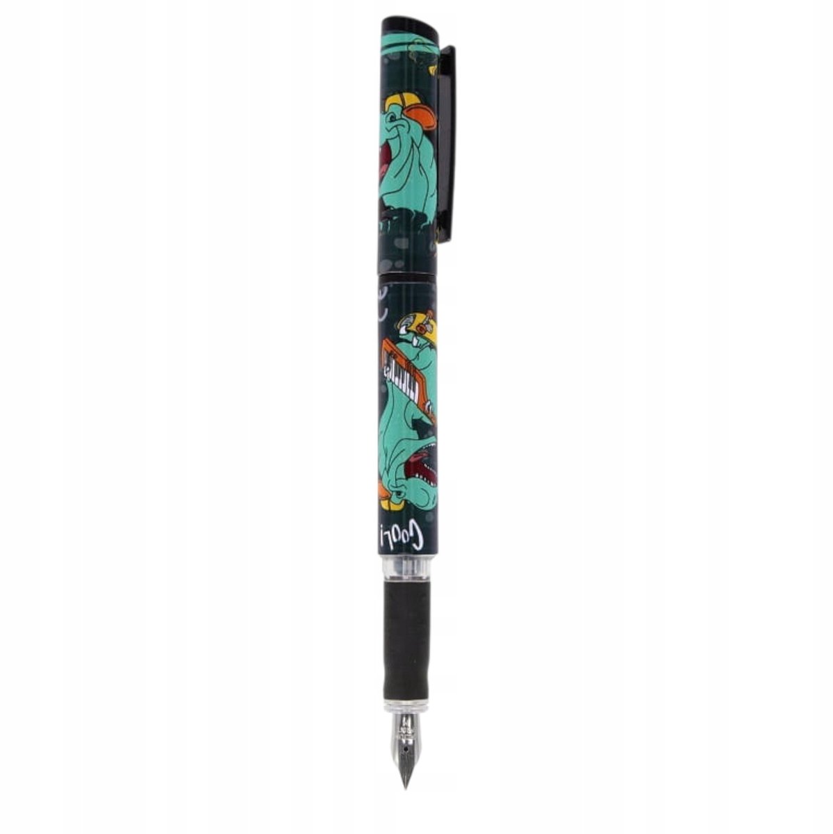 Dino Skate Vulpen voor Kinderen - Blauwe Inkt, Inclusief Extra Patroon