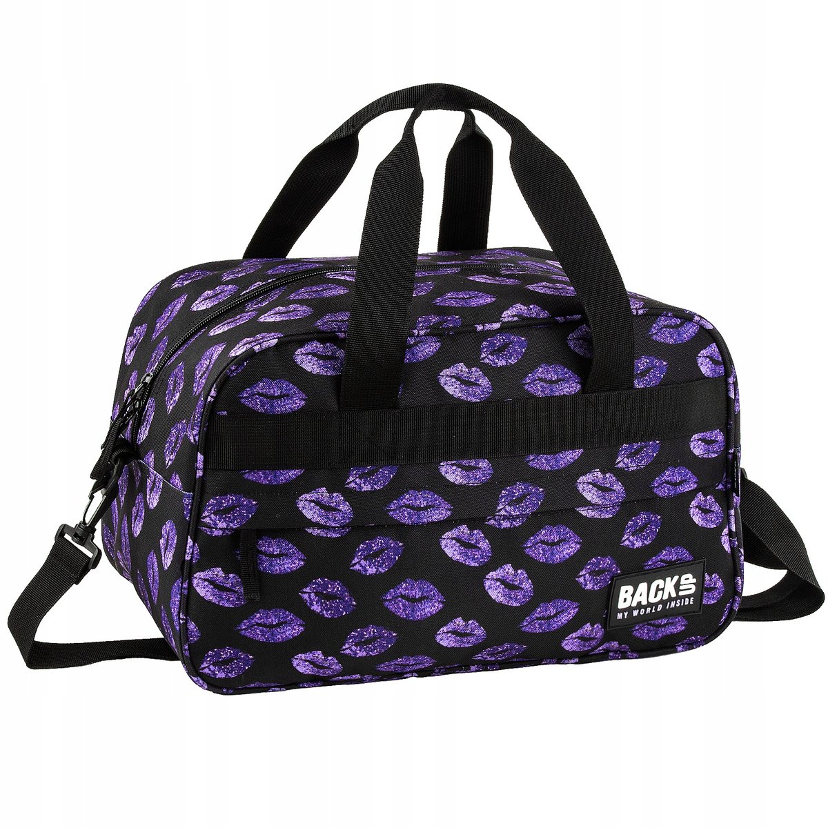 BackUP GLITTER KISS Sporttas 20L - Brokatige Lippen, Reistas