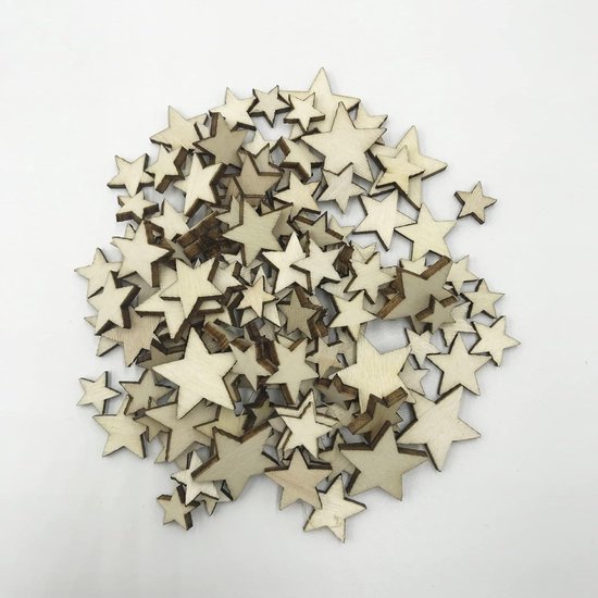 300 stuks houten bijen versieringen, kleine geschilderde bijen flatback zelfklevende houten hommels voor doe-het-zelf knutsel scrapbooking decoratie