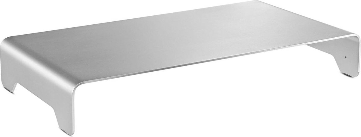 Monitorverhoger Aluminium 6.3 cm - Ergonomisch Bureau Verhoogd Platform tot 10 kg
