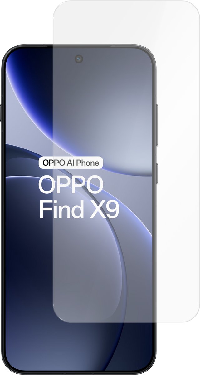 Cazy screenprotector geschikt voor Oppo Find X9 - Screenprotector Gehard Glas