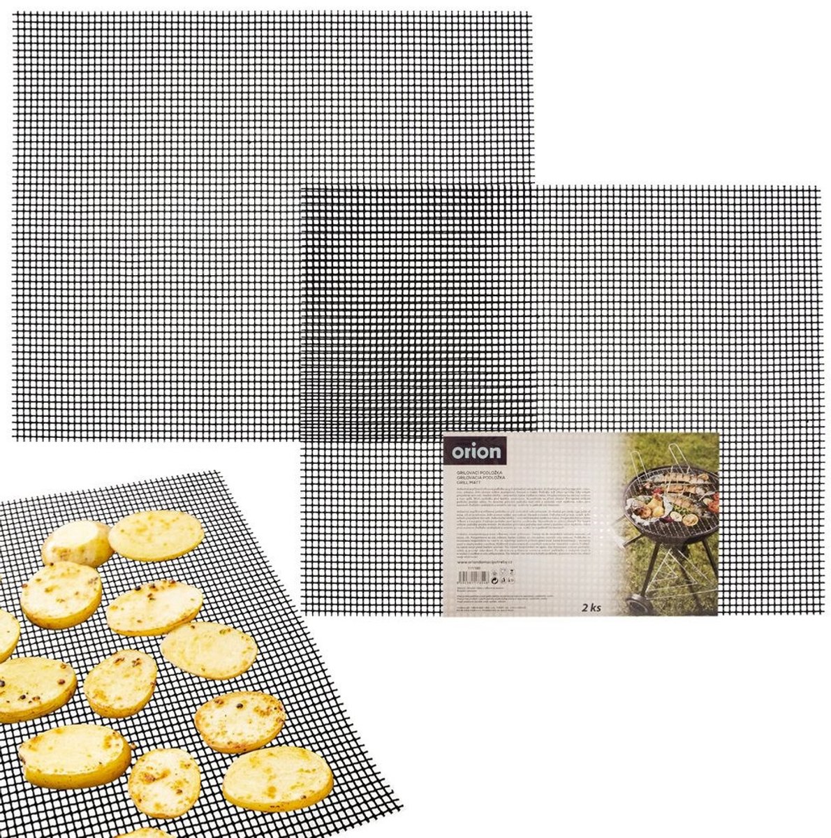 Orion - Bakmat - 40x33 cm - Teflon - Zwart
