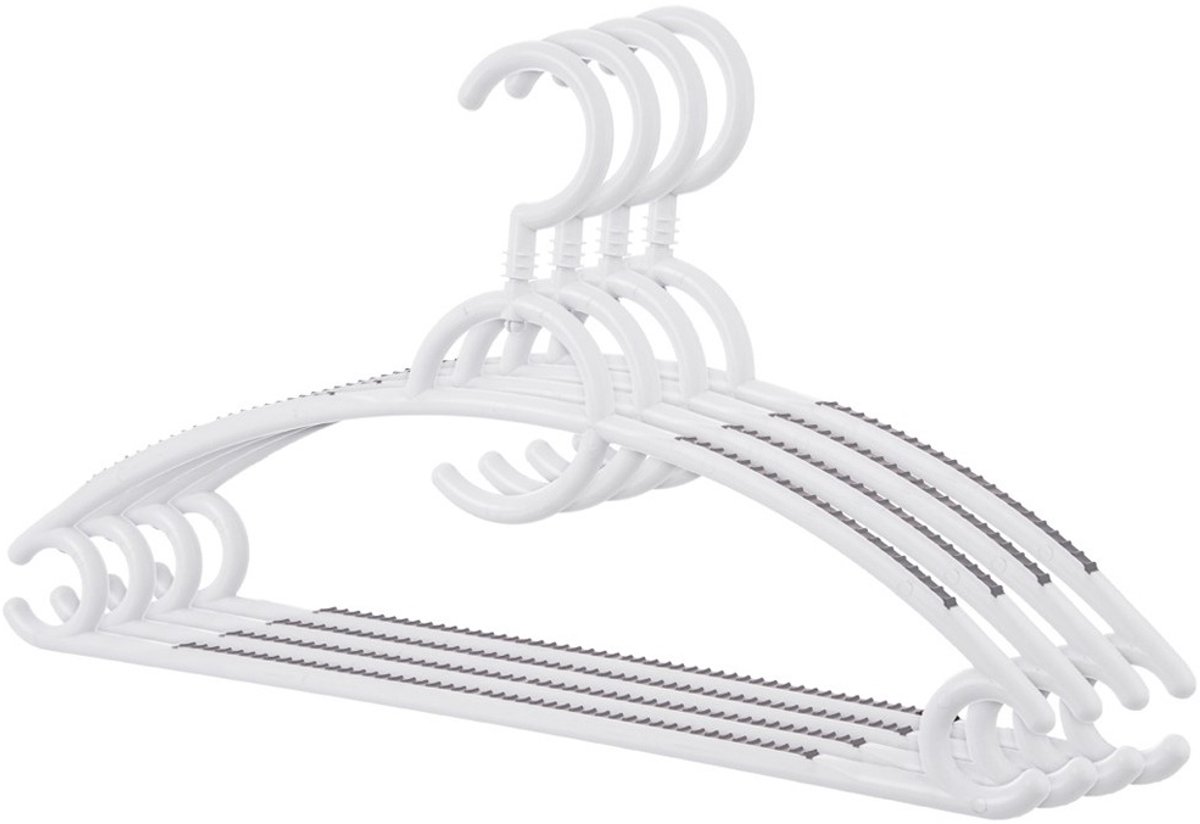 Orion - Kledinghanger - Wit - Antislip - Draaibaar