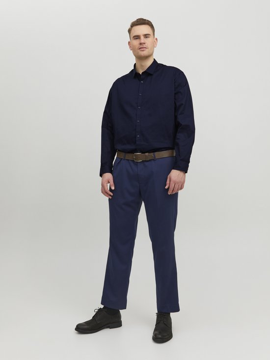 JACK&JONES PLUS JPRBLACARDIFF SHIRT L/S PS NOOS Heren - Maat EU4XL US2XL