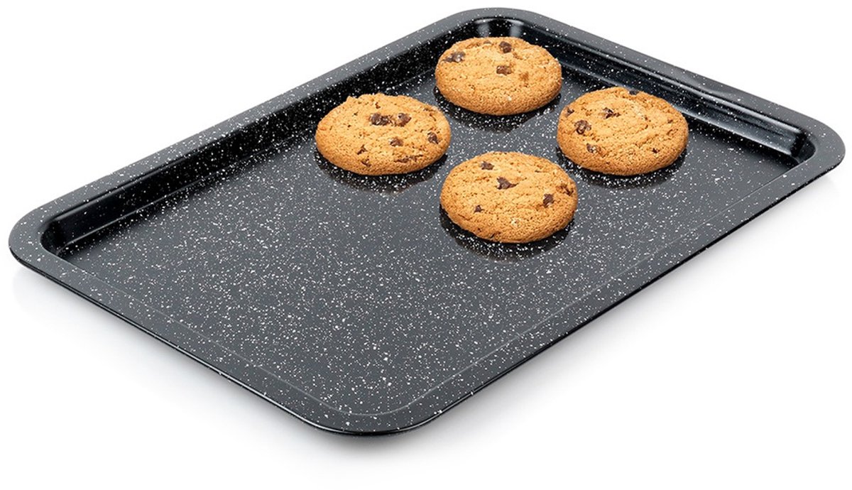 Vilde - Rechthoekige Bakplaat - Granieten Coating - 38x26,5 cm
