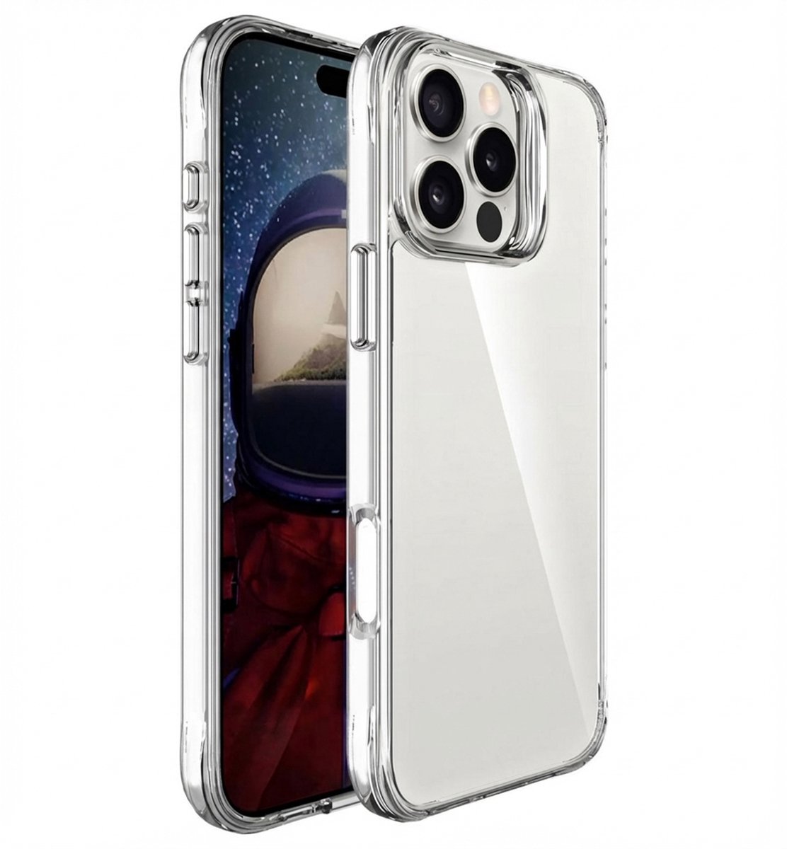 imoshion Hoesje - Geschikt voor Apple iPhone 16 Pro Max - Case - Transparant
