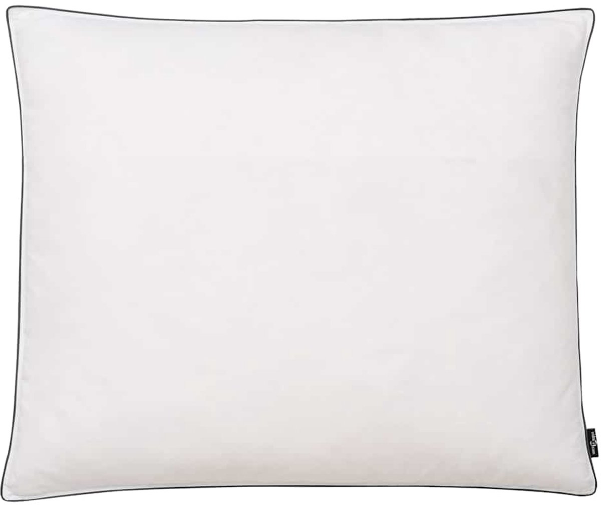 Kussens 2 st | Beddengoed zwaar 70x60 cm dons-/verenvulling wit