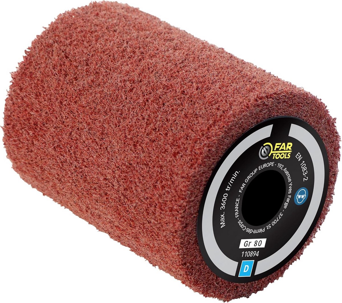 Borstel met synthetische vezels - Bruin