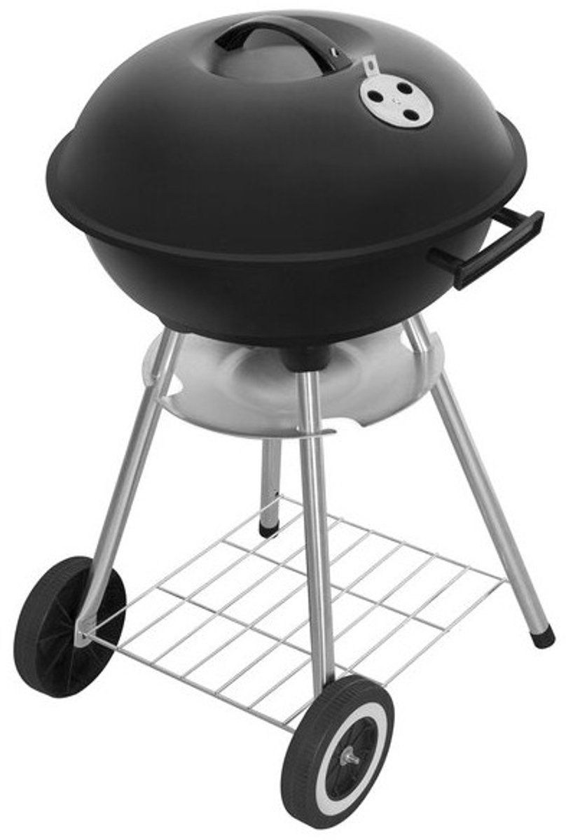 Fieldmann FZG 1009 Grill Egg Houtskool (brandstof) Zwart, Roestvrijstaal