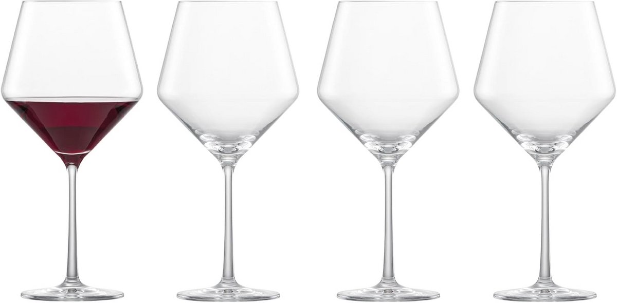 Tritan Crystal Pure Stemware Glazen - Set van 4 - Bordeaux